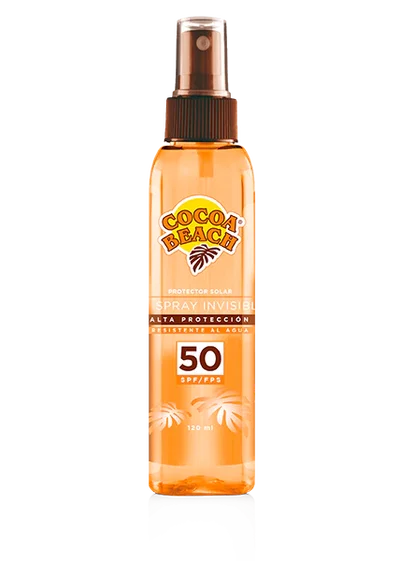 PROTECTOR SOLAR COCOA BEACH X 120ML INVISIBLE FPS50  ALGABO                                                                                           