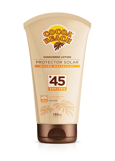PROTECTOR SOLAR COCOA BEACH X 130ML FPS45+  ALGABO                                                                                                    