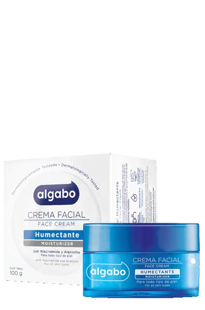 CREMA FACIAL HUMECTANTE ALGABO X100G