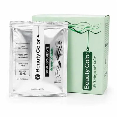 POLVO DECOLORANTE X 70G  WITHE BEAUTY COLOR