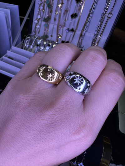 Anillo galaxy silver