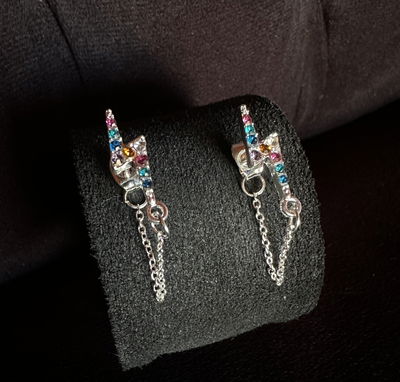 Aros cadena rayo 