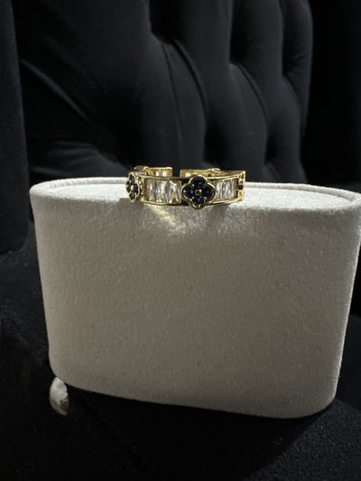 Anillo Flor cubic 