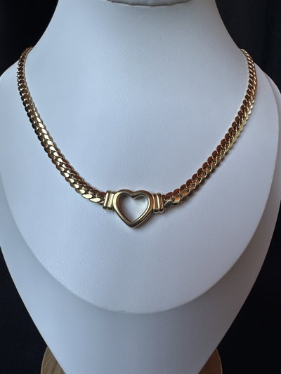 CADENA CUORE LOVE GOLD