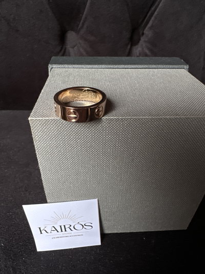 Anillo Car Gold Rose