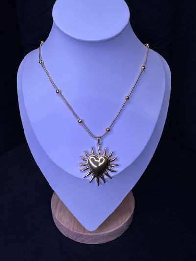 Cadena corazón XL 