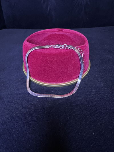 Pulsera plana silver