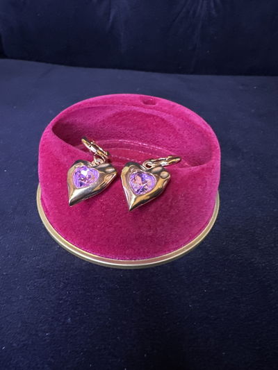 Aros love rosa 