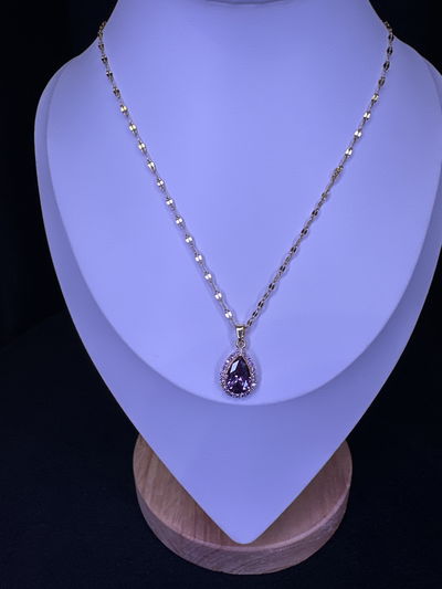 Cadena lila drop