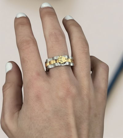 Anillo RLX Gold/Silver 