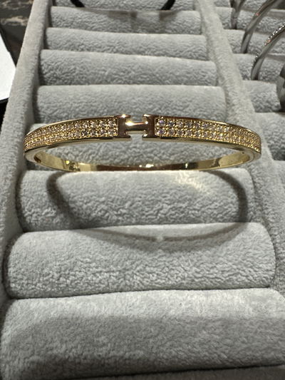 Esclava H circonita gold 
