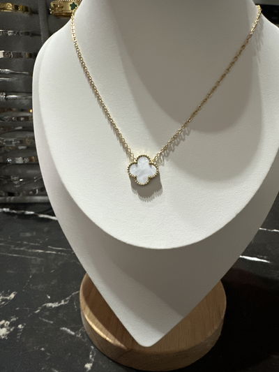Cadena Van-C blanco y gold