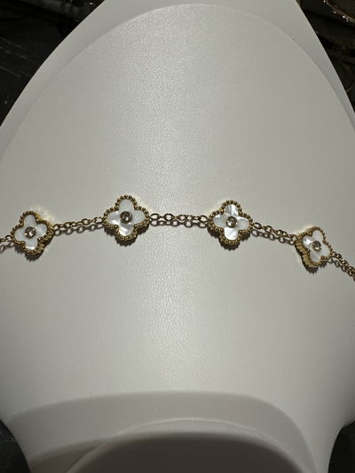 Pulsera Van-C blanca circonia