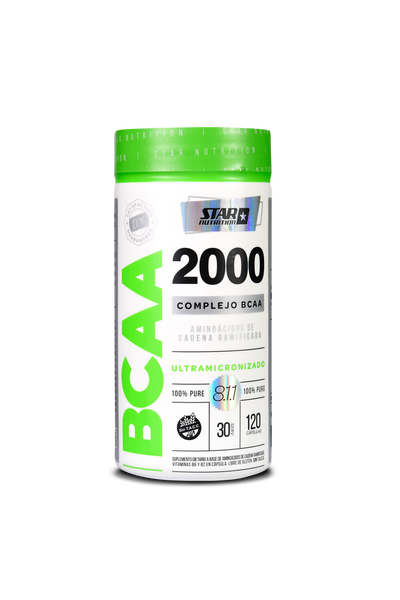 Bcaa 2000 Star Nutrition 120 caps