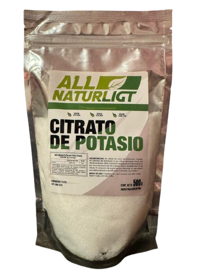 Citrato de Potasio All Naturligt 500g