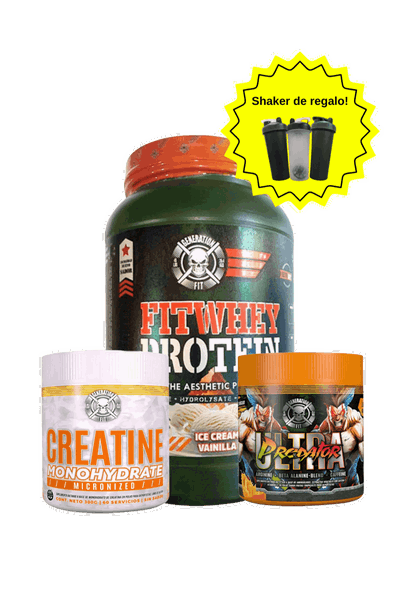 Whey Genearation + Creatina Generation + Predrator Generation 🎁 SHAKER DE REGALO 🎁