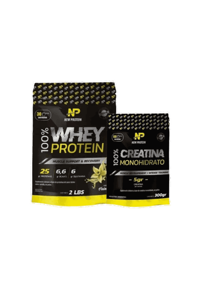 Whey protein New Protein + Creatina New Protein