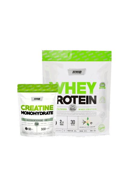 Whey Protein Star Nutrition 2lbs + Creatina Star 300g