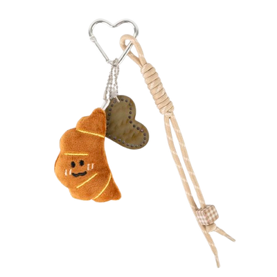 Llavero Charm Medialuna peluche