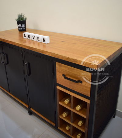 VAJILLERO CON BODEGA 