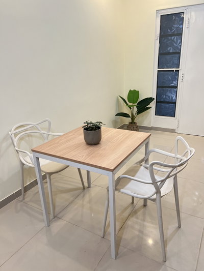 MESA MADERA DE MELAMINA + 2 SILLAS ALLEGRA
