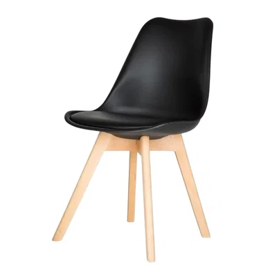 SILLA TULIP NEGRA