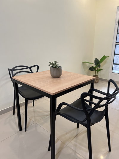 MESA MELAMINA 60X60 / 70x70 / 80X80 + 2 SILLAS ALLEGRA