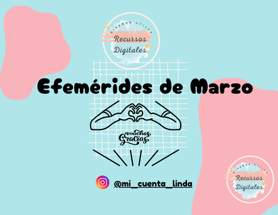 Efémerides Marzo (Mural)