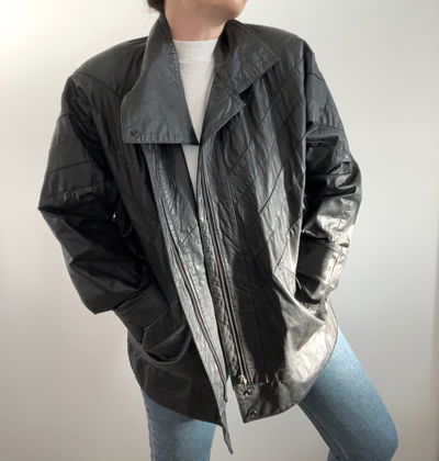 Campera Cuero c/ Cierre (3)