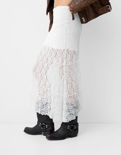 Falda Soft Goth Bershka (S) Nueva!