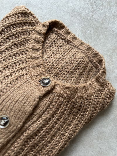 Cardigan Lana Color Suela (M)