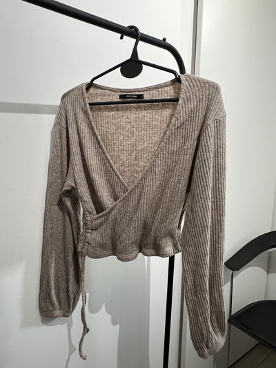Top Tejido Cruzado Lovely Denim (M)