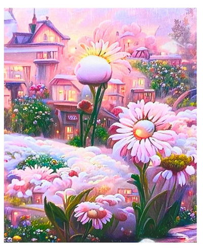 Jardin 50x65