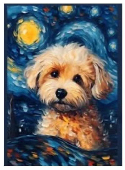 Caniche 30x40