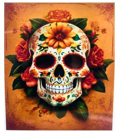 Calavera mexicana 40x50