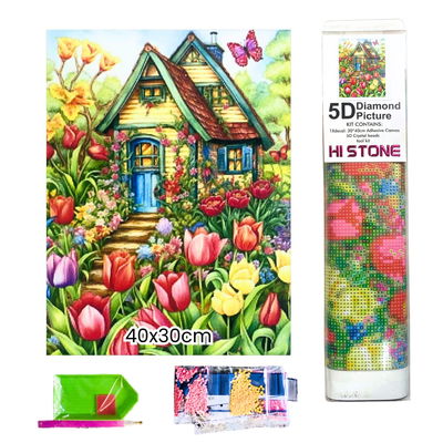 Casita encantada 40x30