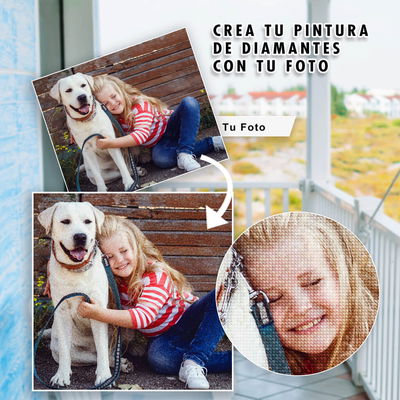 Lienzo personalizado medida 40x55 Tamaño M