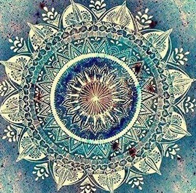 Mandala 40x40(Diamantes cuadrados)