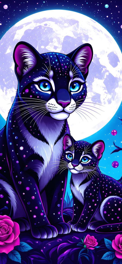 tigres 40x85 (Diamantes cuadrados)