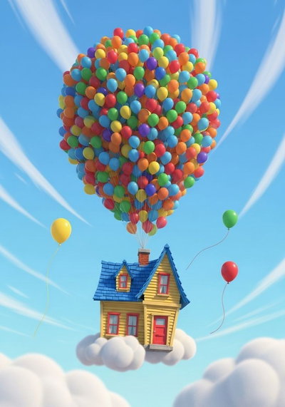 Casita  40x60 (Diamantes cuadrados)