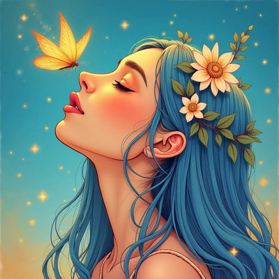 Chica tuquesa 50x50 (Diamantes cuadrados)