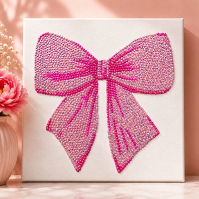 Moño coquette , Bling ✨ 20x20
