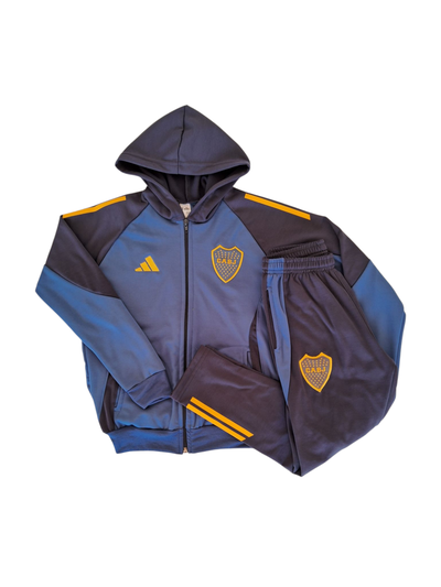 CONJUNTO CABJ AZUL Y GRIS INFANTIL
