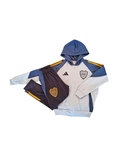 CONJUNTO CABJ CELEST Y GRIS INFANTIL