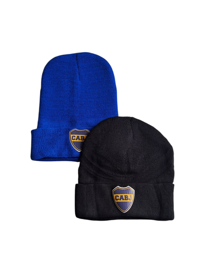 GORRO DE LANA CABJ RETRO NEGRO