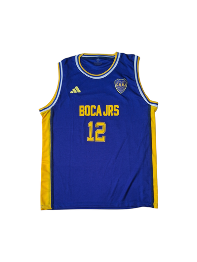 MUSCULOSA BOCA JRS 12 AZUL