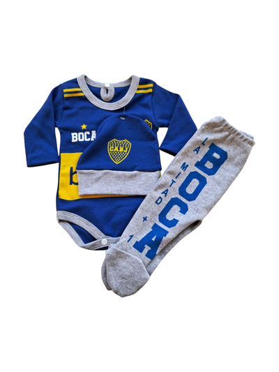 CONJUNTO TRES PIEZAS CABJ BEBE