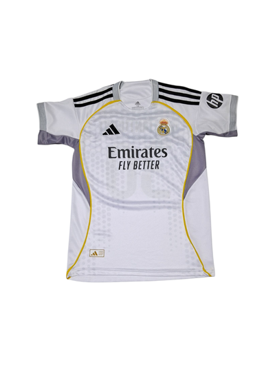 CAMISETA TITULAR REAL MADRID TEMP.2025/2026 INFANTIL MASTANTUONO 