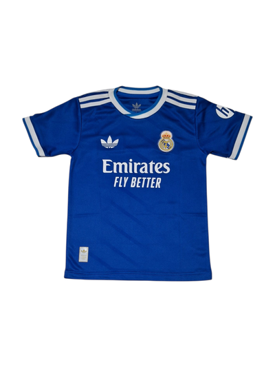 CAMISETA SUPLENTE REAL MADRID TEMP.2025/2026 INFANTIL MASTANTUONO 