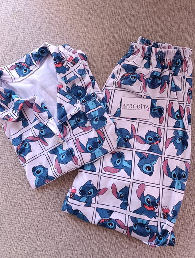 Pijama Stitch (cuadros)